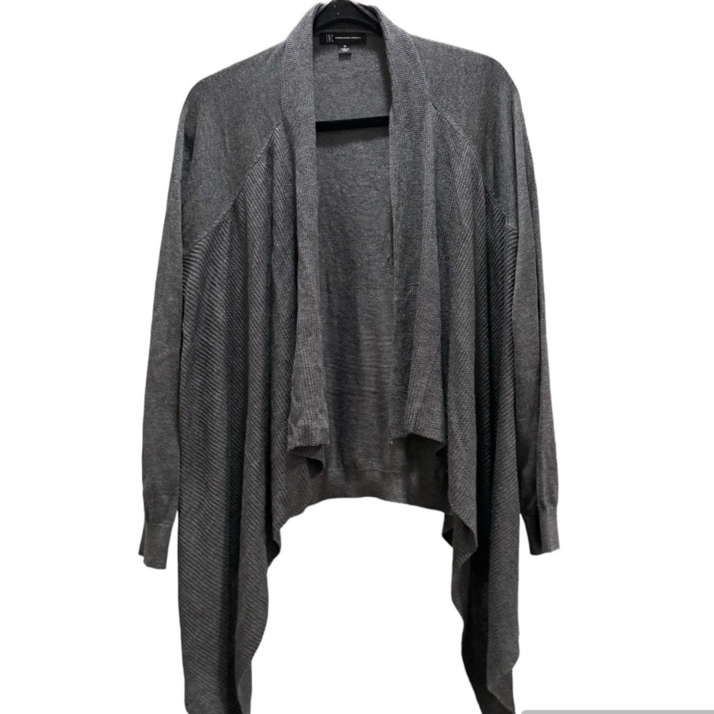 Women’s Open Front cardigan Sweater Jacket Tops/ Size Medium/ Color Gray